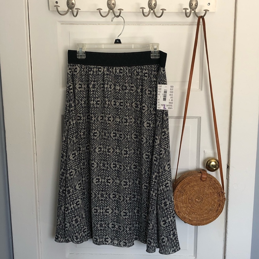Lularoe L Lola Midi Skirt